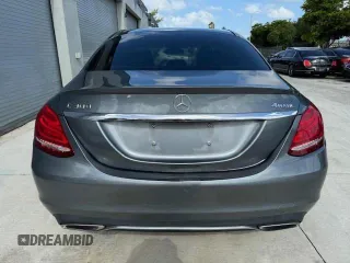 2017 Mercedes-Benz C C 300 with VIN 55SWF4KB4HU214841, listed as a Copart auction lot 49930075 with 162,210 mi miles and Salvage Title. Bid and sale history available at carsss.com. Image 6.
