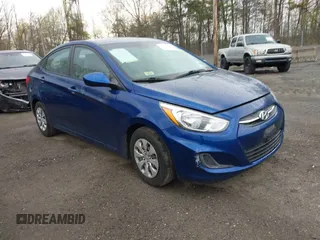 2016 Hyundai Accent SE with VIN KMHCT4AE1GU122712, listed as a IAAI auction lot 42026974 with 82,756 mi miles. Bid and sale history available at carsss.com. Image 1.