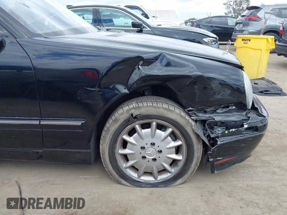 2001 Mercedes-Benz E 320 with VIN WDBJF65J91B363439, listed as a IAAI auction lot 42058536 with 61,272 mi miles and . Bid and sale history available at DreamBid. Image 17.