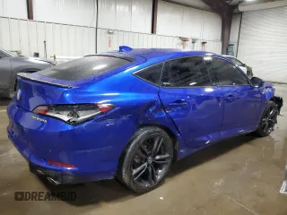 2025 Acura Integra Technology z VIN 19UDE4H62SA006190, wystawiony jako Copart lot #43175345 z przebiegiem 11 576 mil mil oraz Szkoda całkowita • Salvage title. Historia ofert i sprzedaży dostępna na DreamBid. Obrazek 3.