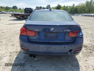 2018 BMW 3 Series 330i xDrive with VIN WBA8D9C54JEM33342, listed as a Copart auction lot 56833135 with 36,434 mi miles and Salvage title. Bid and sale history available at DreamBid. Image 6.