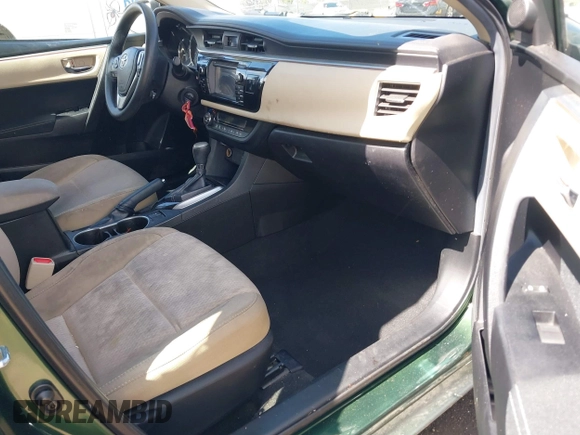 2015 Toyota Corolla L z VIN 5YFBURHE1FP331590, wystawiony jako IAAI lot #41827268 z przebiegiem 82 457 mil mil oraz . Historia ofert i sprzedaży dostępna na DreamBid. Obrazek 5.