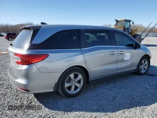 2019 Honda Odyssey EX-L with VIN 5FNRL6H77KB118277, listed as a Copart auction lot 48949955 with 166,843 mi miles and Salvage Title. Bid and sale history available at DreamBid. Image 3.