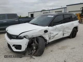 2022 Jeep Grand Cherokee с VIN 1C4RJYB67N8758284, выставлен на аукционе Copart как лот 55118295 с пробегом 44 542 миль миль и Списание • Salvage title. История ставок и продаж доступна на DreamBid. Изображение 1.