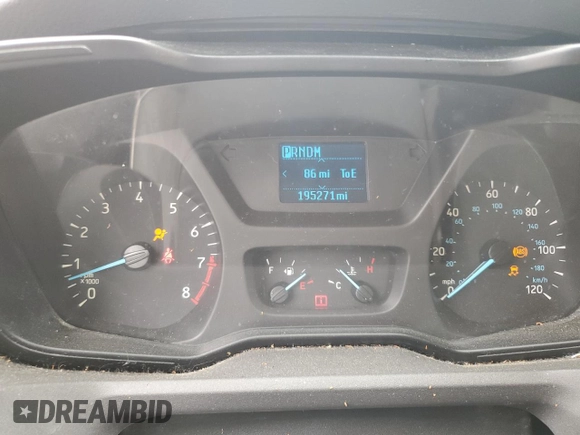 2015 Ford Transit XL with VIN 1FBZX2ZM1FKA62240, listed as a Copart auction lot 60873265 with 195,271 mi miles and Salvage title. Bid and sale history available at DreamBid. Image 9.