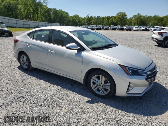 2020 Hyundai Elantra SEL with VIN 5NPD84LFXLH530114, listed as a Copart auction lot 53523765 with 30,367 mi miles and Salvage title. Bid and sale history available at DreamBid. Image 4.