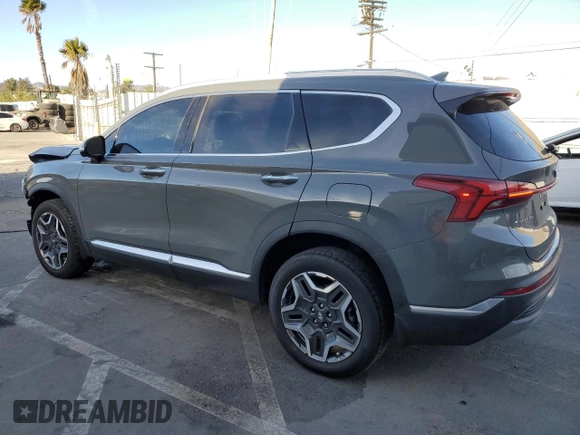 2023 Hyundai Santa Fe Hybrid Limited with VIN 5NMS5DA10PH002558, listed as a Copart auction lot 42257765 with 27,180 mi miles and Salvage Title. Bid and sale history available at carsss.com. Image 2.