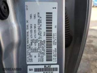 2018 Toyota Tundra 4WD SR with VIN 5TFUY5F17JX714885, listed as a Copart auction lot 48469155 with 183,665 mi miles and Salvage Title. Bid and sale history available at carsss.com. Image 12.