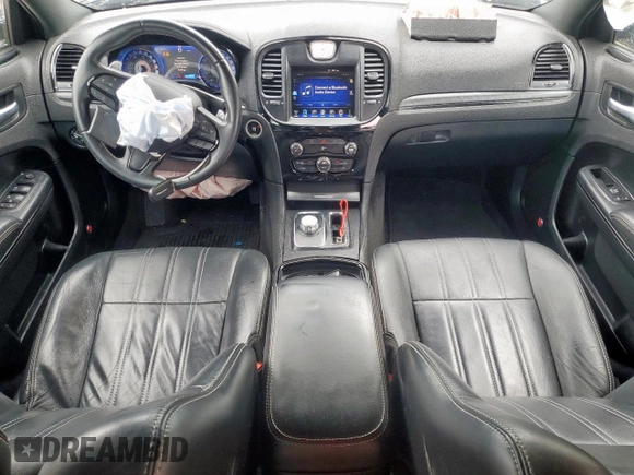 2015 Chrysler 300 S with VIN 2C3CCABGXFH842115, listed as a Copart auction lot 55680645 with 103,448 mi miles and Salvage Title. Bid and sale history available at DreamBid. Image 8.
