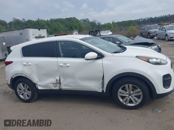 2017 Kia Sportage LX with VIN KNDPM3AC8H7066893, listed as a IAAI auction lot 41567428 with 112,634 mi miles and . Bid and sale history available at carsss.com. Image 13.