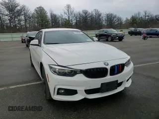2018 BMW 4 Series 430i xDrive with VIN WBA4J3C53JBG90792, listed as a Copart auction lot 52365525 with 107,238 mi miles and Salvage Title. Bid and sale history available at DreamBid. Image 11.