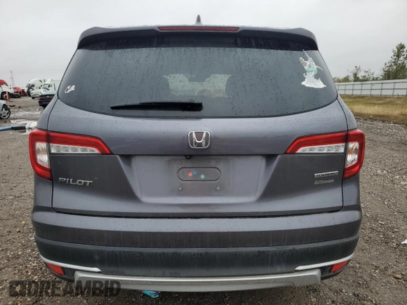 2021 Honda Pilot Touring 8-Passenger with VIN 5FNYF5H92MB040248, listed as a Copart auction lot 88116205 with 55,753 mi miles and Salvage Title. Bid and sale history available at DreamBid. Image 6.