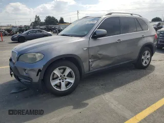 2007 BMW X5 4.8i z VIN 5UXFE83597LZ46672, wystawiony jako Copart lot #59952985 z przebiegiem 168 218 mil mil oraz Szkoda całkowita • Salvage title. Historia ofert i sprzedaży dostępna na DreamBid. Obrazek 1.