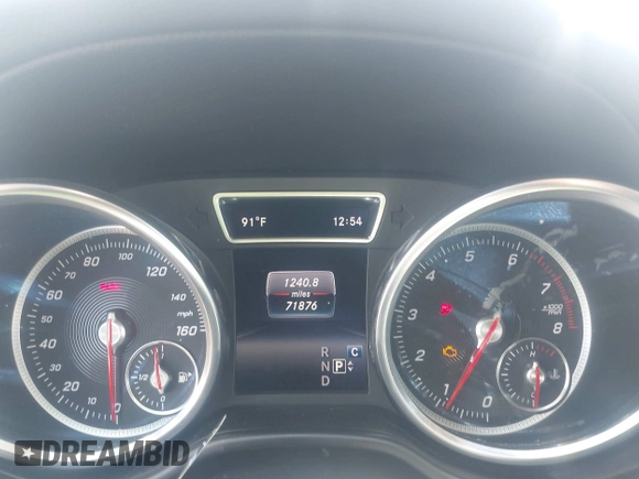 2018 Mercedes-Benz GLS with VIN 4JGDF6EE8JB056468, listed as a IAAI auction lot 42067832 with 71,876 mi miles. Bid and sale history available at carsss.com. Image 7.