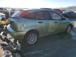 2007 Ford Focus S with VIN 1FAFP37N17W197430, listed as a Copart auction lot 86627924 with 202,968 mi miles and Salvage Title. Bid and sale history available at carsss.com. Image 3.