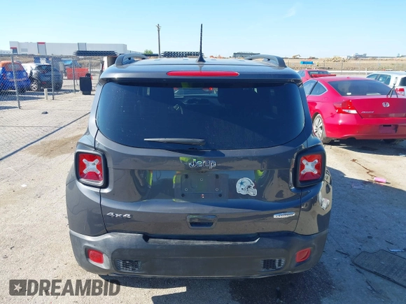 2022 Jeep Renegade Latitude with VIN ZACNJDB17NPN46406, listed as a IAAI auction lot 42230690 with 23,519 mi miles and . Bid and sale history available at DreamBid. Image 16.