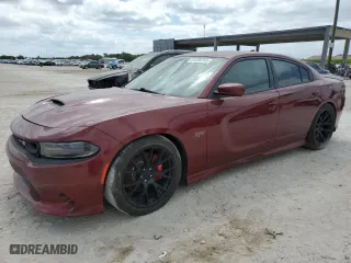 2020 Dodge Charger Scat Pack with VIN 2C3CDXGJ4LH181844, listed as a Copart auction lot 54088745 with 37,344 mi miles and Clean Title. Bid and sale history available at carsss.com. Image 1.
