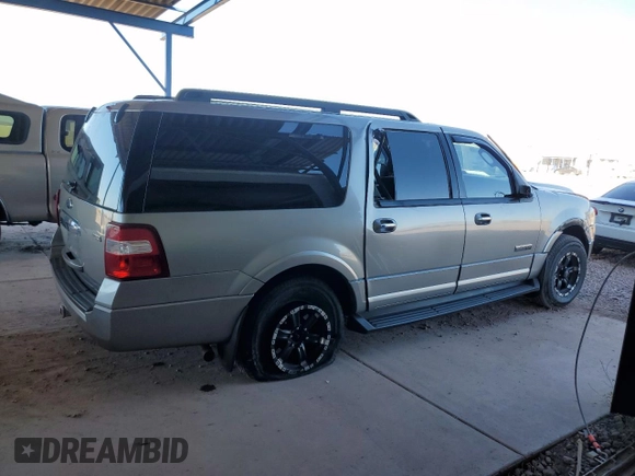2008 Ford Expedition Max SSV with VIN 1FMFK15588LA60659, listed as a Copart auction lot 44174985 with 365,591 mi miles and Salvage title. Bid and sale history available at DreamBid. Image 3.