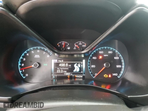 2016 Chevrolet Colorado 2WD LT with VIN 1GCGSCEA0G1127167, listed as a Copart auction lot 54245915 with 116,837 mi miles and Salvage title. Bid and sale history available at DreamBid. Image 9.
