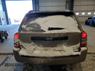2008 Jeep Compass Sport with VIN 1J8FT47078D665893, listed as a Copart auction lot 44558255 with 138,490 mi miles and Salvage Title. Bid and sale history available at carsss.com. Image 6.
