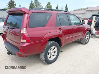 2005 Toyota 4Runner SR5 with VIN JTEBT14R458020299, listed as a IAAI auction lot 42216142 with 106,572 mi miles and . Bid and sale history available at DreamBid. Image 4.