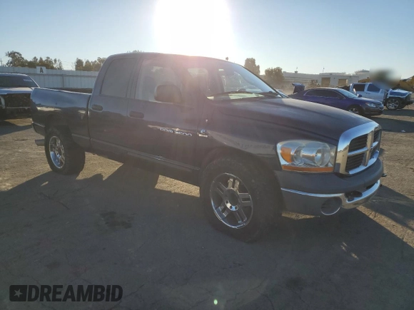 2006 Dodge Ram 2500 SLT with VIN 3D7KR28C26G171531, listed as a Copart auction lot 82880294 with 327,430 mi miles and Salvage Title. Bid and sale history available at carsss.com. Image 4.