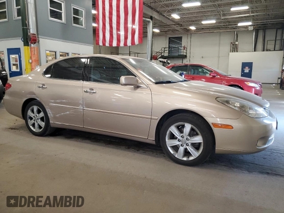 2006 Lexus ES 350 with VIN JTHBA30G665173942, listed as a Copart auction lot 56670715 with 126,292 mi miles and Salvage Title. Bid and sale history available at DreamBid. Image 4.