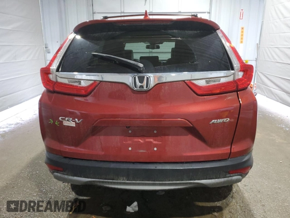 2017 Honda CR-V EX-L with VIN 5J6RW2H82HL066890, listed as a Copart auction lot 47767755 with 100,026 mi miles and Salvage Title. Bid and sale history available at carsss.com. Image 6.