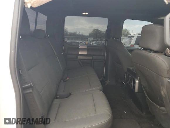 2017 Ford F-150 XL with VIN 1FTFW1EG1HFA28306, listed as a Copart auction lot 52254815 with 0 mi miles and Salvage Title. Bid and sale history available at carsss.com. Image 10.