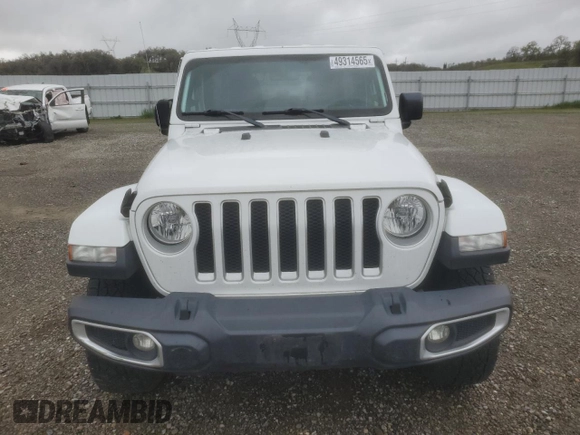 2019 Jeep Wrangler Unlimited Sahara with VIN 1C4HJXEG5KW600639, listed as a Copart auction lot 49314565 with 58,637 mi miles and Salvage title. Bid and sale history available at DreamBid. Image 5.