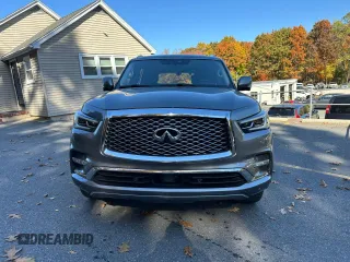 2021 Infiniti QX80 LUXE with VIN JN8AZ2AE2M9269252, listed as a Copart auction lot 77440534 with 126,348 mi miles and Clean Title. Bid and sale history available at carsss.com. Image 5.