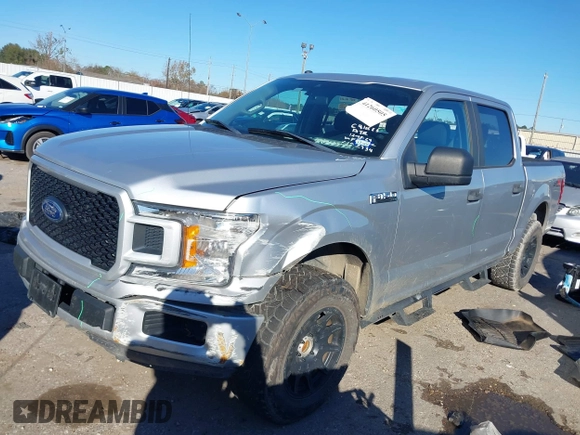 2019 Ford F-150 XL with VIN 1FTEW1CP6KFD42734, listed as a IAAI auction lot 41260505 with 101,702 mi miles and . Bid and sale history available at carsss.com. Image 2.