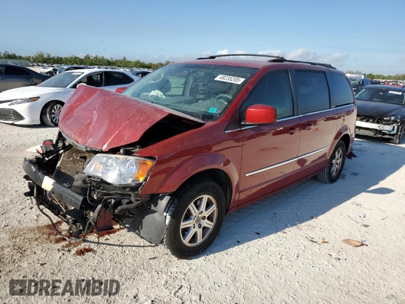 2009 Chrysler Town & Country Touring with VIN 2A8HR54159R673774, listed as a Copart auction lot 49235205 with 90,211 mi miles and Salvage Title. Bid and sale history available at DreamBid. Image 1.