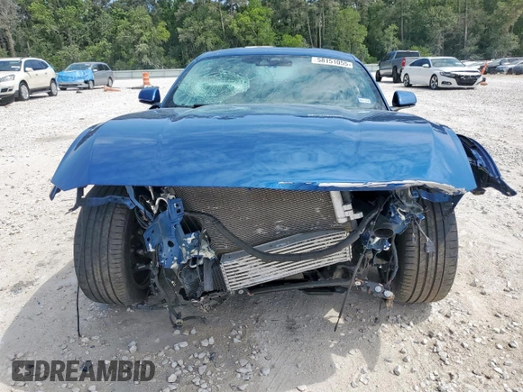 2024 Ford Mustang EcoBoost with VIN 1FA6P8TH7R5112306, listed as a Copart auction lot 58151055 with 4,467 mi miles and Salvage title. Bid and sale history available at DreamBid. Image 5.