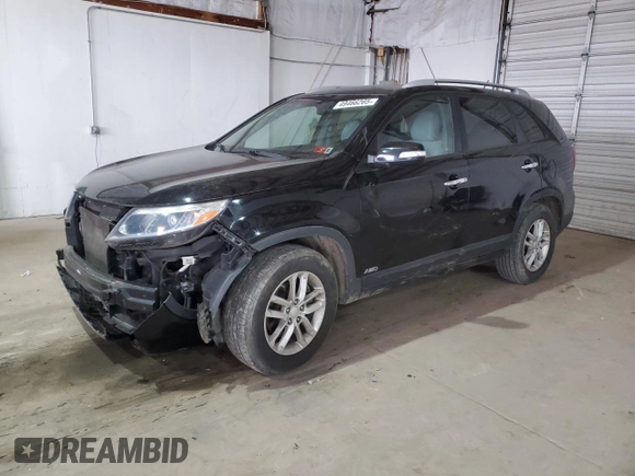 2015 Kia Sorento LX z VIN 5XYKTCA69FG593865, wystawiony jako Copart lot #49466205 z przebiegiem 128 270 mil mil oraz Szkoda całkowita • Salvage title. Historia ofert i sprzedaży dostępna na DreamBid. Obrazek 1.
