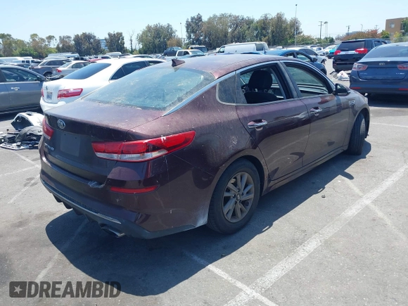 2020 Kia Optima LX with VIN 5XXGT4L32LG426326, listed as a IAAI auction lot 42533007 with 38,193 mi miles and . Bid and sale history available at DreamBid. Image 4.