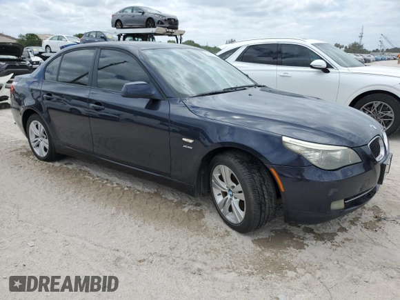 2010 BMW 5 Series 528i xDrive with VIN WBANV1C58AC389651, listed as a Copart auction lot 54332175 with 164,962 mi miles and Clean Title. Bid and sale history available at carsss.com. Image 4.