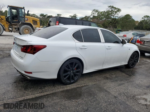 2015 Lexus GS 350 with VIN JTHBE1BL9FA000877, listed as a Copart auction lot 41184674 with 91,361 mi miles. Bid and sale history available at carsss.com. Image 3.