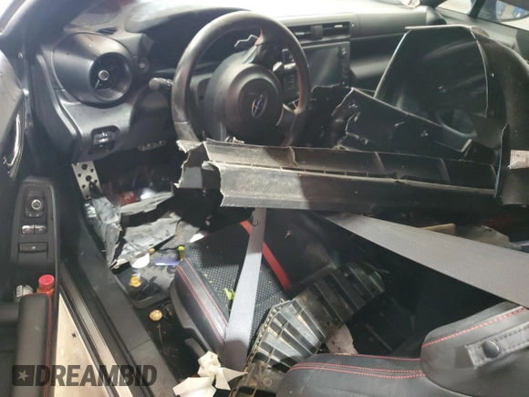 2022 Subaru BRZ Limited with VIN JF1ZDBF18N8700158, listed as a Copart auction lot 52178705 with Not provided miles and Salvage title. Bid and sale history available at DreamBid. Image 8.