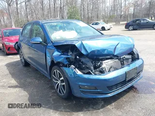 2017 Volkswagen Golf S with VIN 3VW217AU9HM037828, listed as a IAAI auction lot 41930836 with 93,602 mi miles and . Bid and sale history available at DreamBid. Image 6.