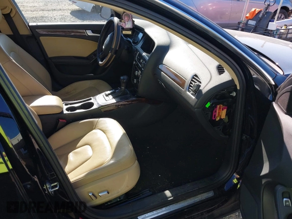 2013 Audi A4 Premium with VIN WAUAFAFL8DA147870, listed as a IAAI auction lot 41690927 with 115,030 mi miles. Bid and sale history available at carsss.com. Image 5.