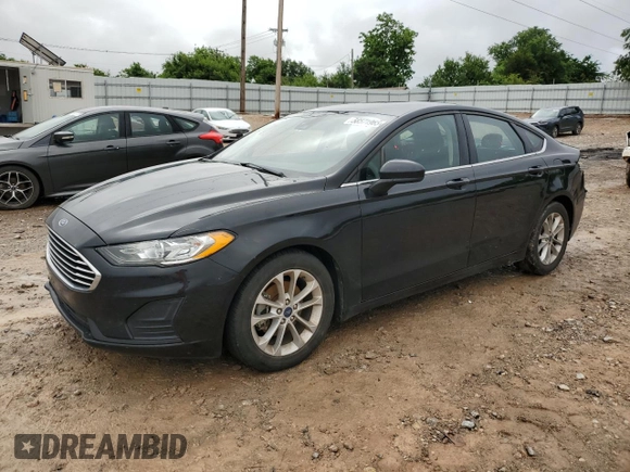 2020 Ford Fusion SE z VIN 3FA6P0HD3LR147789, wystawiony jako Copart lot #58571965 z przebiegiem 79 784 mil mil oraz Szkoda całkowita • Salvage title. Historia ofert i sprzedaży dostępna na DreamBid. Obrazek 1.