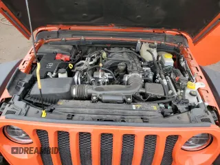 2023 Jeep Wrangler Sport S with VIN 1C4HJXDG6PW675682, listed as a Copart auction lot 41446855 with 22,816 mi miles and Salvage Title. Bid and sale history available at DreamBid. Image 13.
