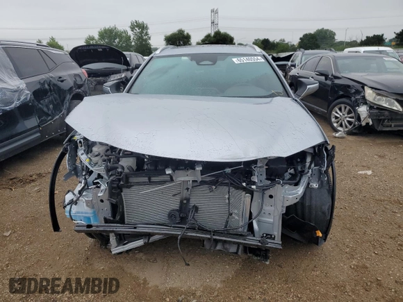 2025 Lexus UX with VIN JTHUCJDH3S2001129, listed as a Copart auction lot 65140554 with 875 mi miles and Salvage Title. Bid and sale history available at carsss.com. Image 5.