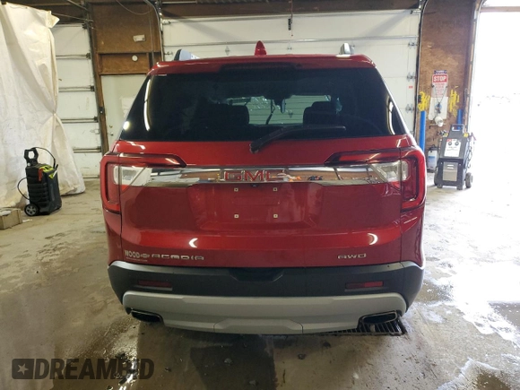 2021 GMC Acadia SLE z VIN 1GKKNRL41MZ185100, wystawiony jako Copart lot #60465555 z przebiegiem 74 636 mil mil oraz Szkoda całkowita • Salvage title. Historia ofert i sprzedaży dostępna na DreamBid. Obrazek 6.
