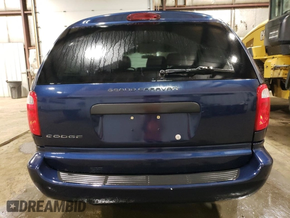 2006 Dodge Grand Caravan SE с VIN 1D4GP24E26B673545, выставлен на аукционе Copart как лот 56899775 с пробегом 77 687 миль миль и Списание • Salvage title. История ставок и продаж доступна на DreamBid. Изображение 6.
