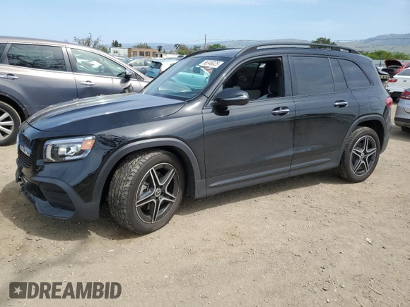 2023 Mercedes-Benz GLB 250 z VIN W1N4M4HBXPW288676, wystawiony jako Copart lot #55346025 z przebiegiem 14 303 mil mil oraz Szkoda całkowita • Salvage title. Historia ofert i sprzedaży dostępna na DreamBid. Obrazek 1.