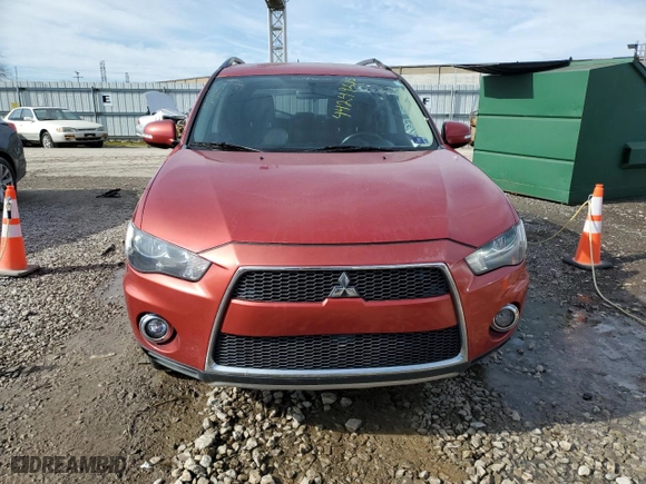 2013 Mitsubishi Outlander SE with VIN JA4JT3AW9DU021003, listed as a Copart auction lot 44249215 with 0 mi miles and Clean Title. Bid and sale history available at carsss.com. Image 5.