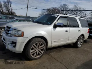 2016 Ford Expedition Platinum с VIN 1FMJU1MT3GEF52006, выставлен на аукционе Copart как лот 44431355 с пробегом 158 160 миль миль и Списание • Salvage title. История ставок и продаж доступна на DreamBid. Изображение 1.