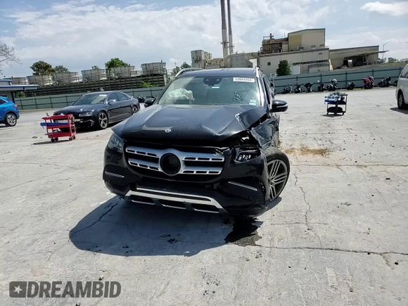 2020 Mercedes-Benz GLS 450 with VIN 4JGFF5KE1LA219686, listed as a Copart auction lot 53004984 with 79,600 mi miles and Salvage Title. Bid and sale history available at DreamBid. Image 11.